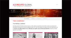 Desktop Screenshot of aggregatoglobal.com