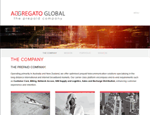 Tablet Screenshot of aggregatoglobal.com